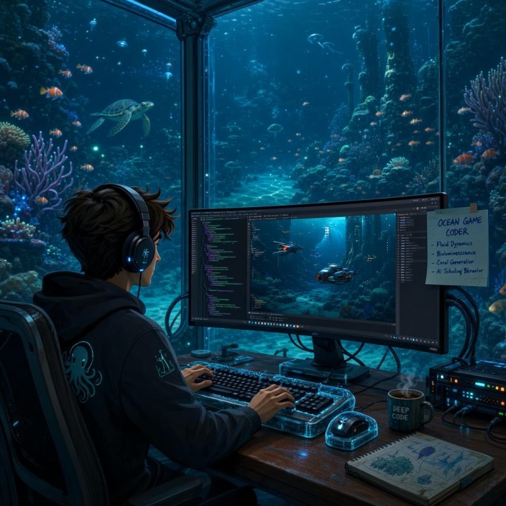 Ocean Game Coder
